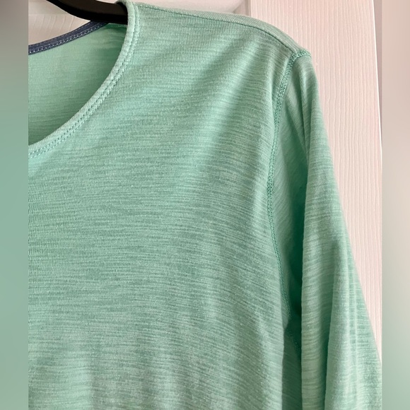 Chaps Women’s Tshirt size 3X. 100% Cotton, Mint Green Color 3/4 Sleeves. - Picture 9 of 16